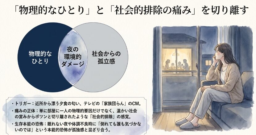 独身や一人暮らし特有の環境的要因