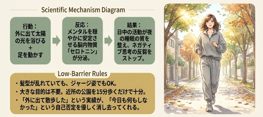 気分転換に近所を散歩してみる