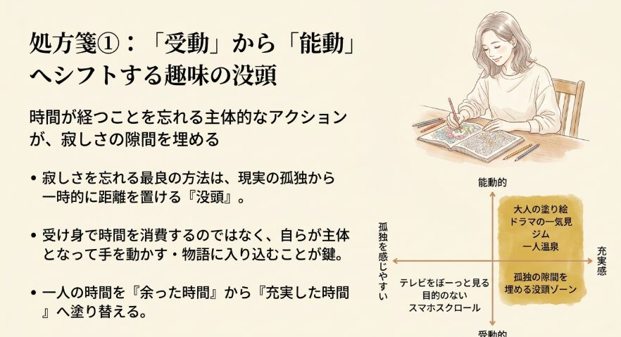 没頭できる趣味を見つけて楽しむ