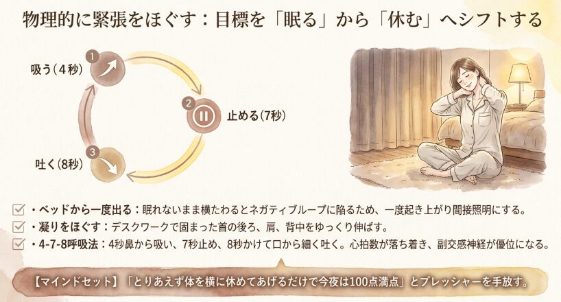 眠れない夜におすすめのリラックス法