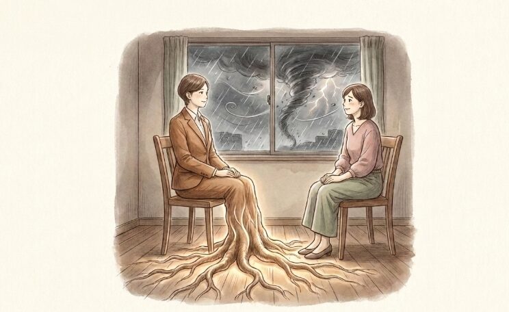 落ち着いて話すことで得られる信頼