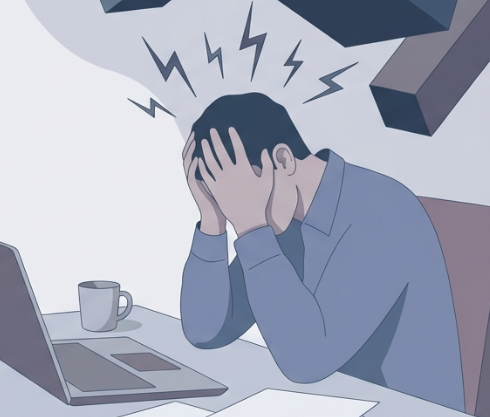 精神的なストレスから体調を崩してしまう