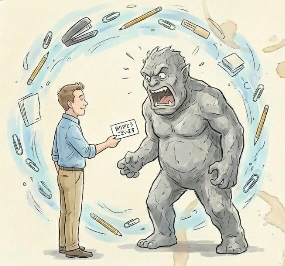 言い返さずに「ありがとうございます」で封じる