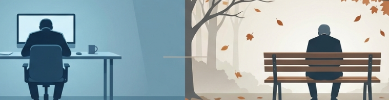 因果応報？定年後も孤独が続く恐れがある