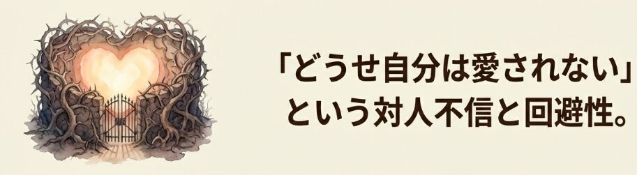 人を信じるのが怖い警戒心
