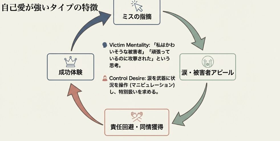 自己愛が強いタイプの特徴
