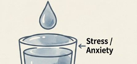 ストレスで自分の話ばかりする