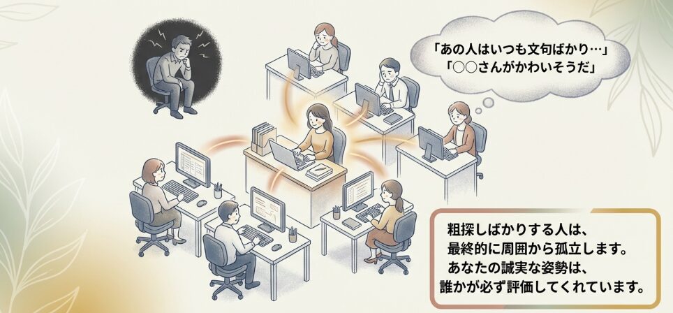 粗探しをする人が嫌われる理由と周囲の目