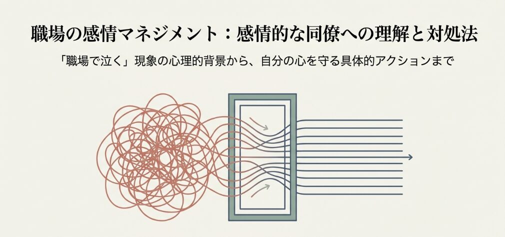 職場で泣くおばさんの心理
