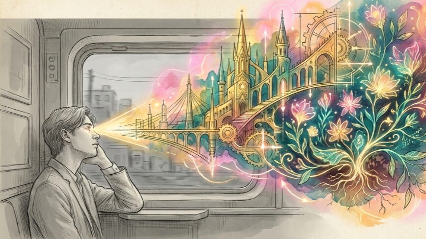 独自のペースで物事を深く考える豊かな想像力