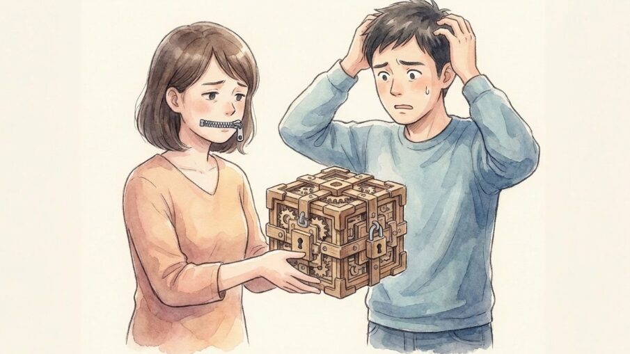 彼女が不機嫌な時の沈黙に隠されたメッセージ