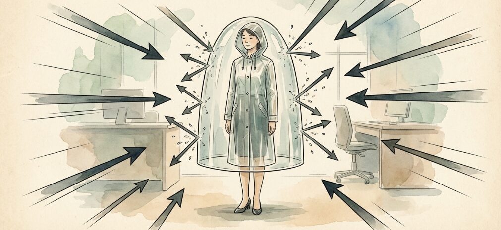 職場でのドライな対応と自己防衛