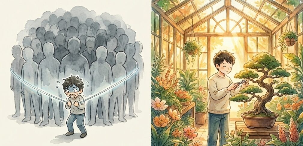 孤独を愛する心の余裕