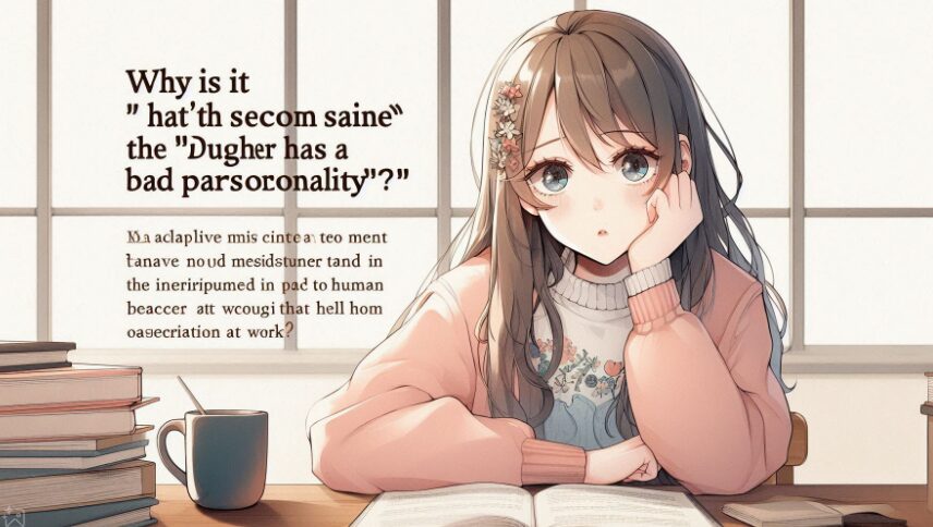 なぜ「次女は性格が悪い」と言われがちなのか