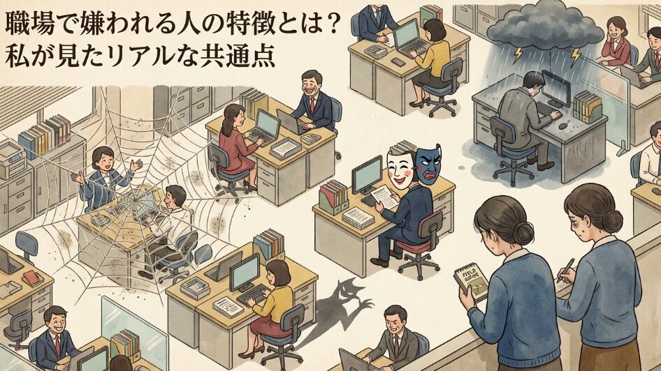 職場で嫌われる人の特徴とは？