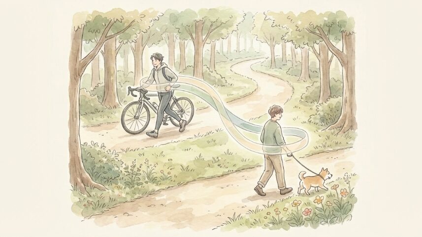 相手のペースに合わせた距離感