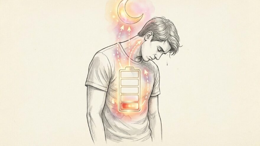 疲れや睡眠不足による一時的な休息サイン