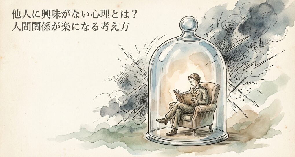 他人に興味がない心理とは？
