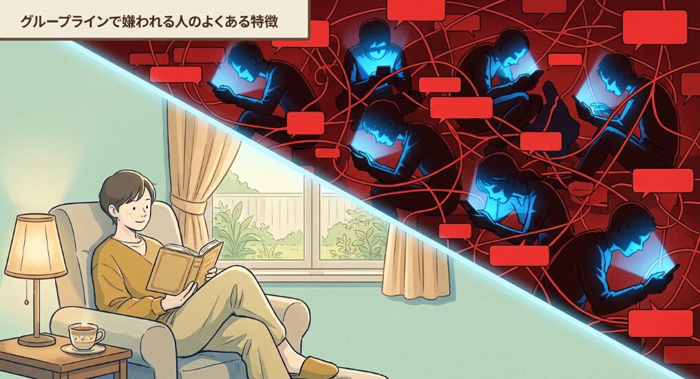 グループラインで嫌われる人のよくある特徴