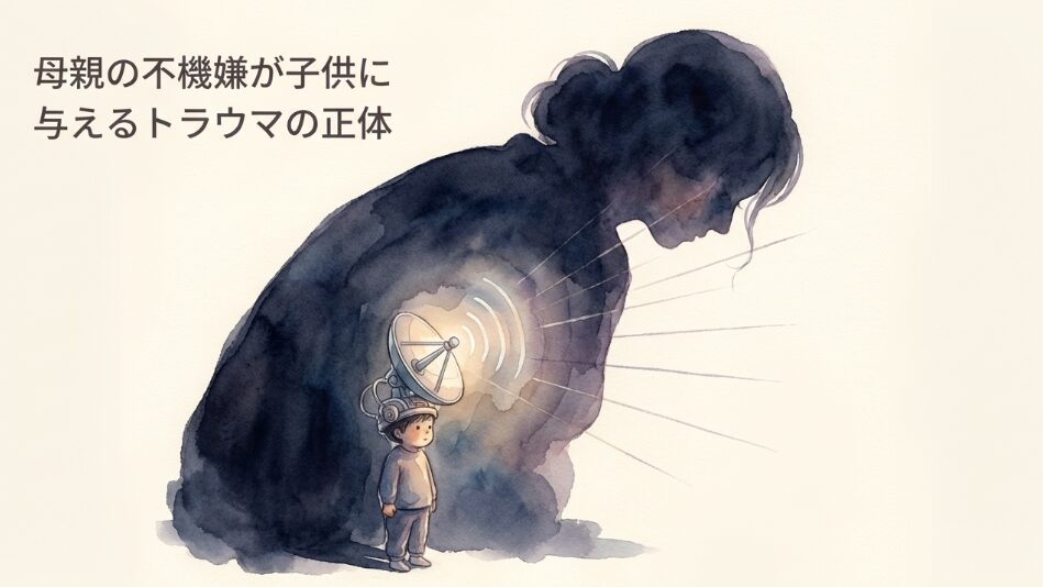 母親の不機嫌が子供に与えるトラウマの正体