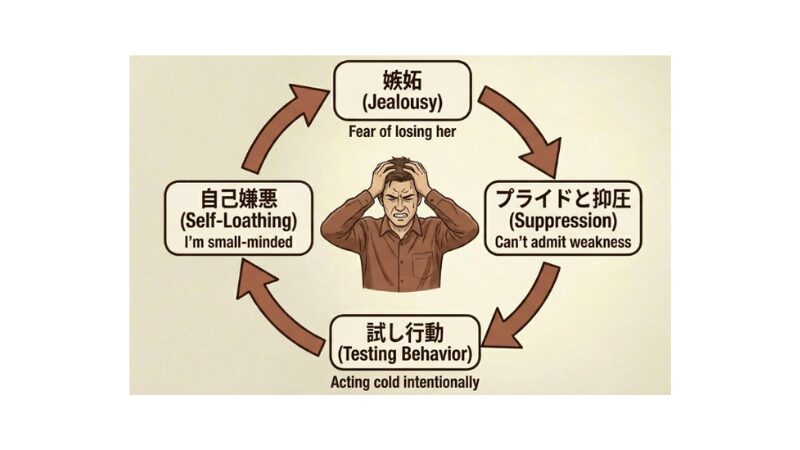 嫉妬する心理と自己嫌悪の悪循環