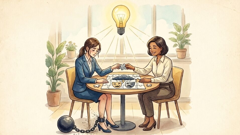 信頼できる同僚と状況を共有する