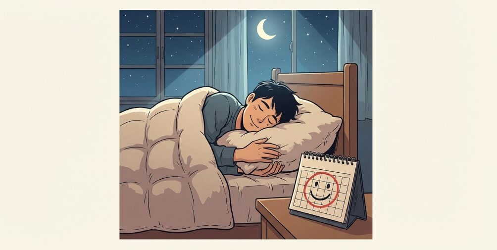 ストレスから解放され幸せを感じる瞬間