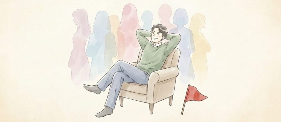 下心がある場合にわざと他の女性を褒めて余裕を見せる