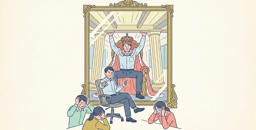 会社への執着やプライドが高い