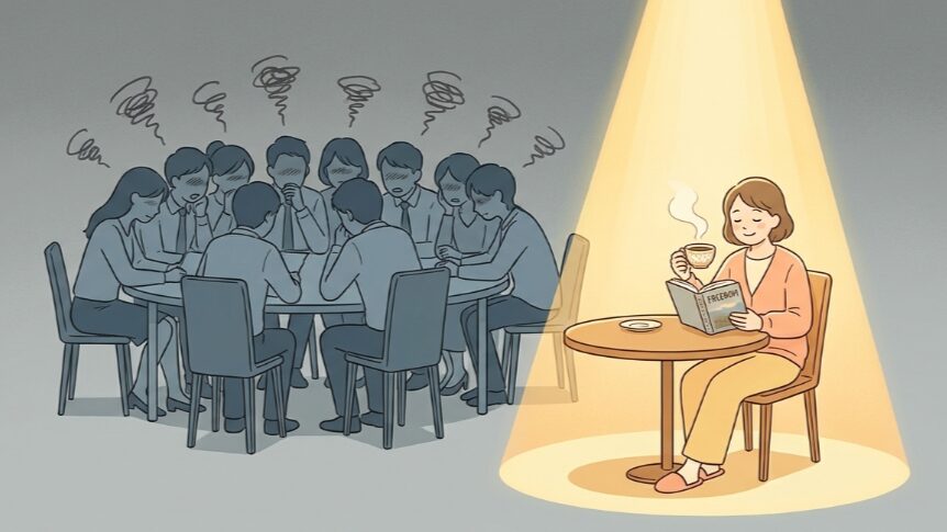 職場で孤立しても大丈夫な理由