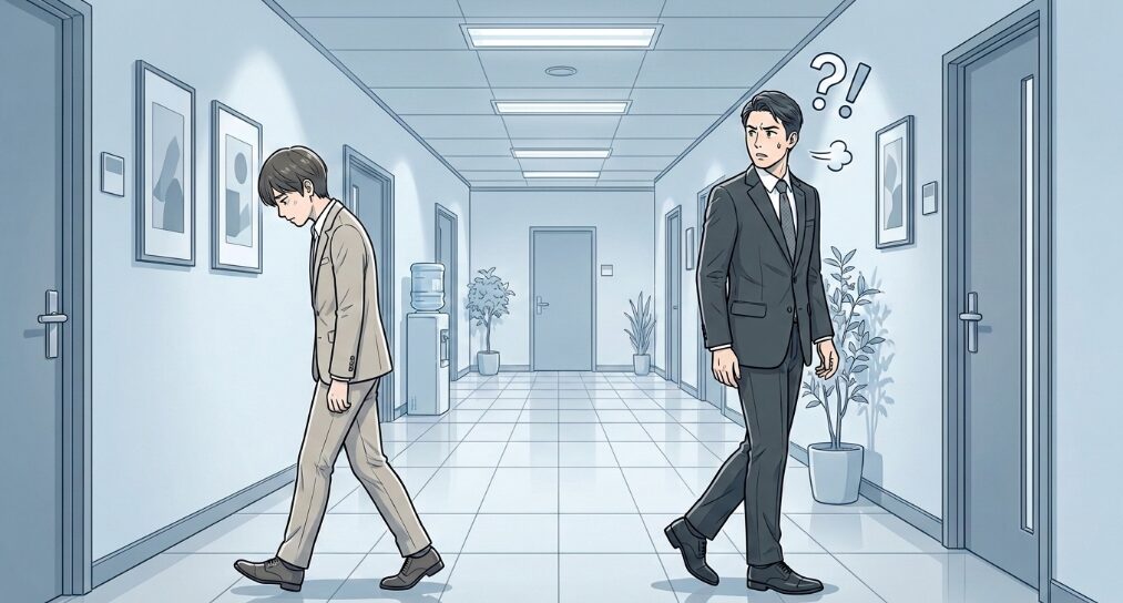 挨拶をしない・声が小さい