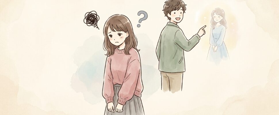 他の人を可愛いと言う男性心理