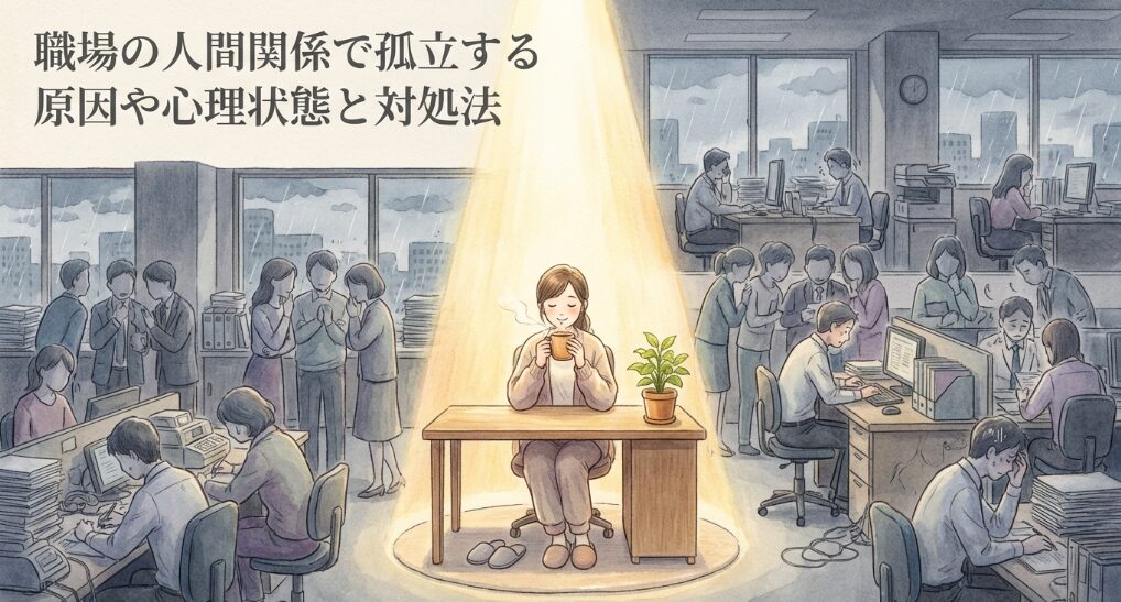 職場の人間関係で孤立