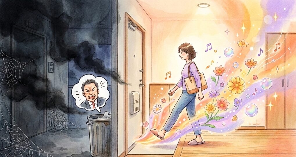 職場のストレスを家に持ち込まないための切り替え