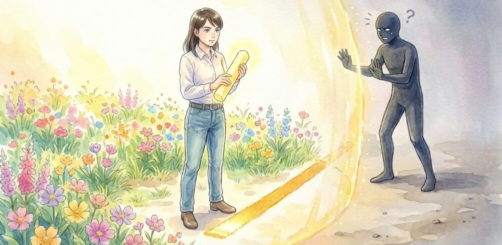 境界線を引いて自分の心を守る