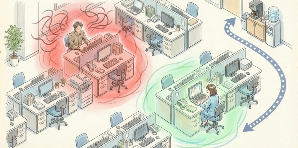 職場の苦手な人と適度な距離を置くコツ