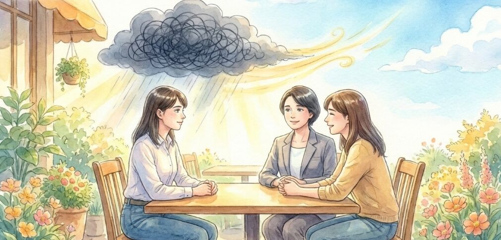 信頼できる人に早めに相談する