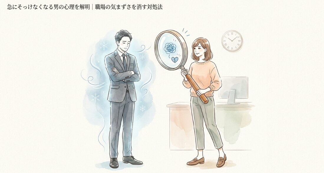 急にそっけなくなる男の心理