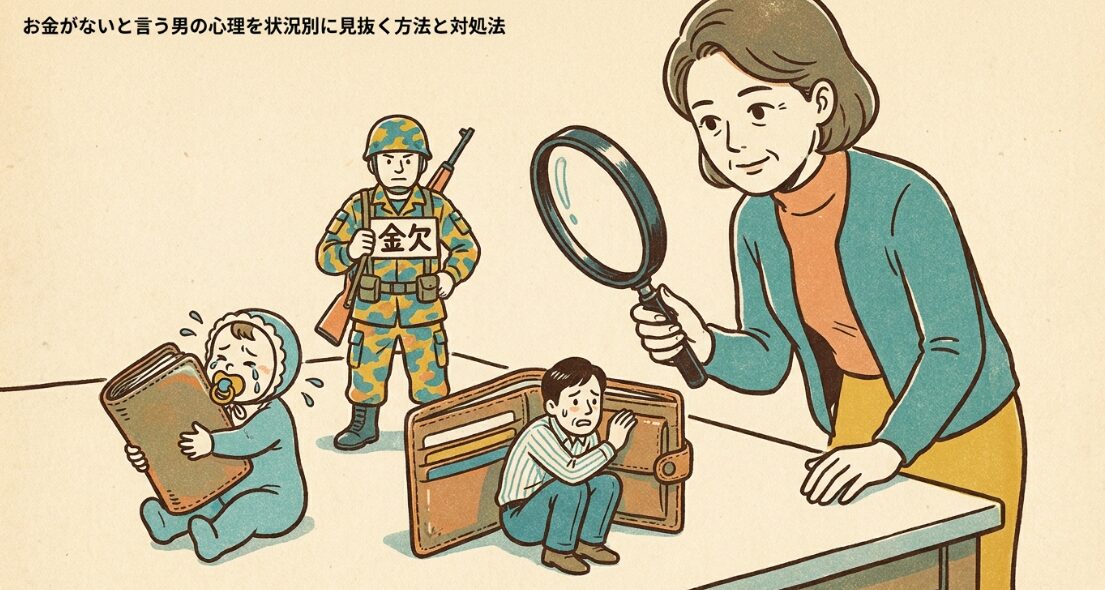 お金がないと言う男の心理