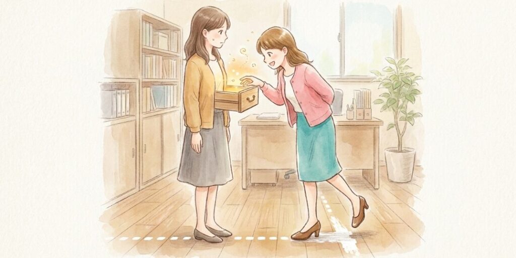 職場の同僚との境界線が曖昧な理由