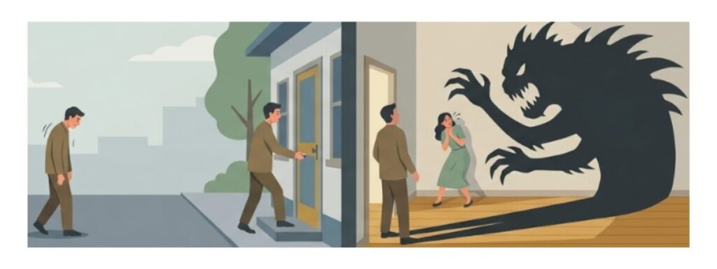 家庭内で妻にだけ強気な夫の共通点