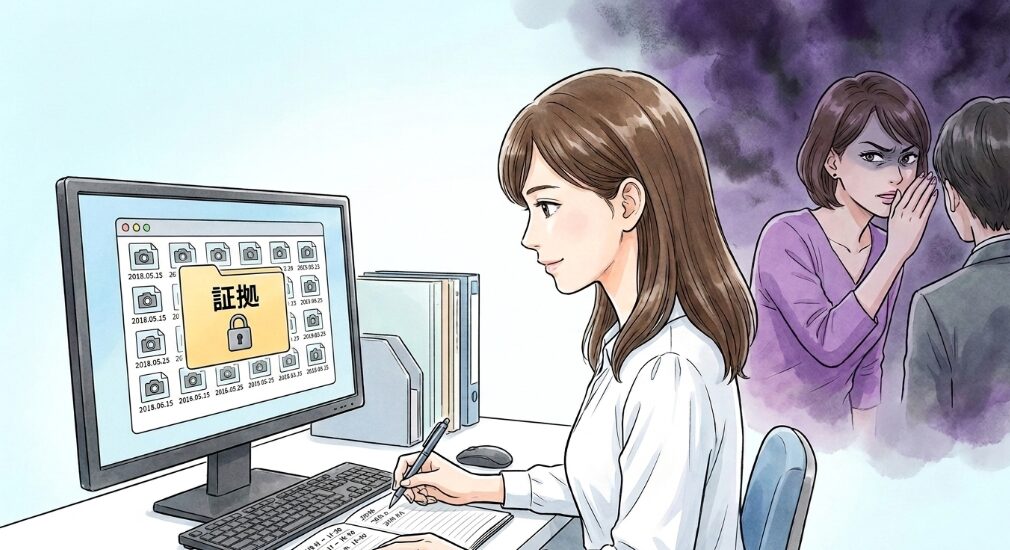 証拠を残して静かに撃退する技