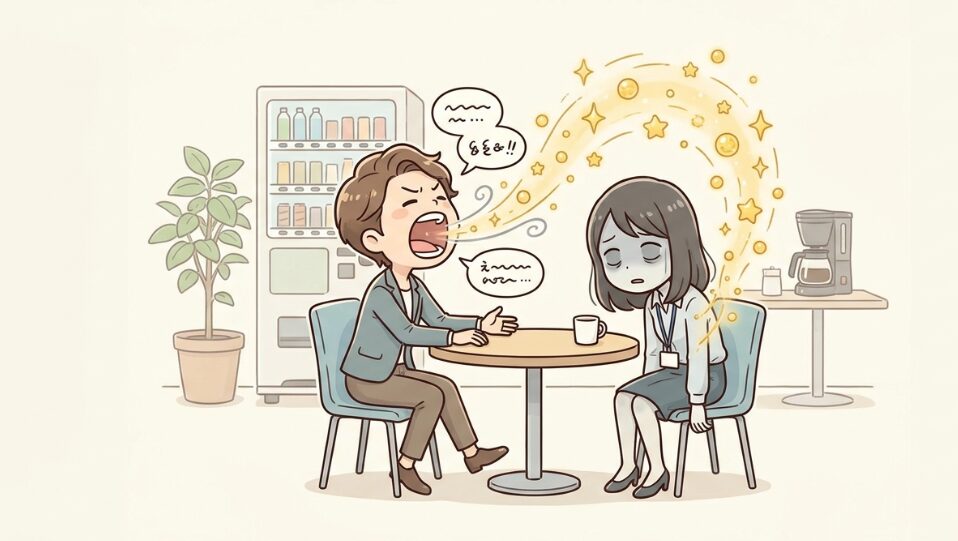 無自覚に相手のエネルギーを奪う会話の癖