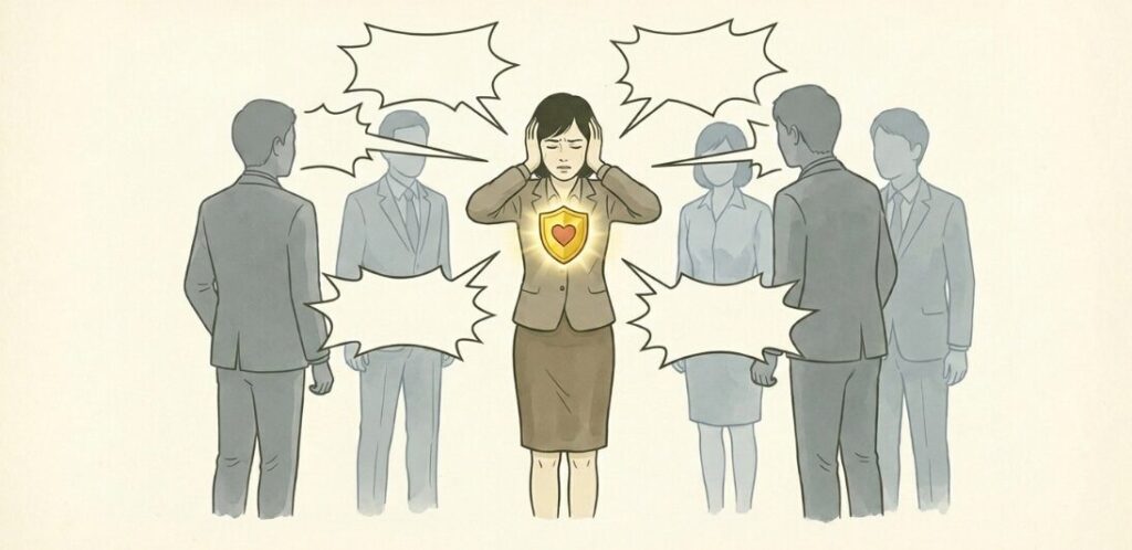 自意識過剰と周囲に言われて傷つく必要がない理由