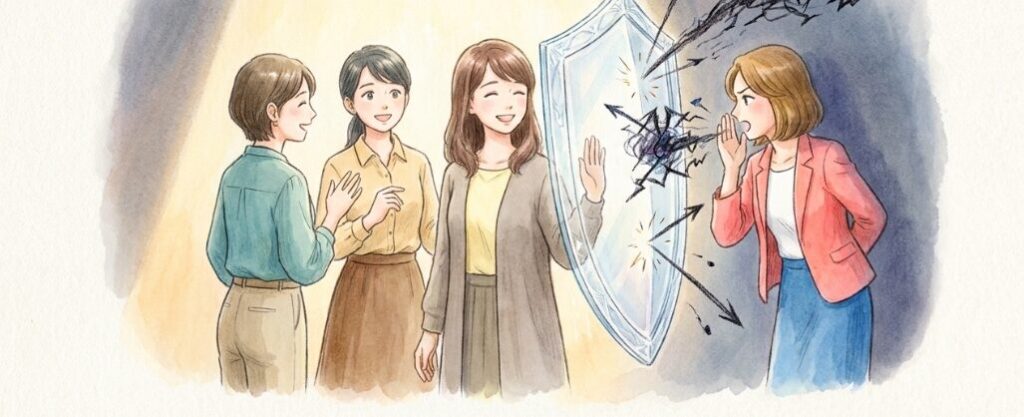 職場での関係を悪化させない防御策