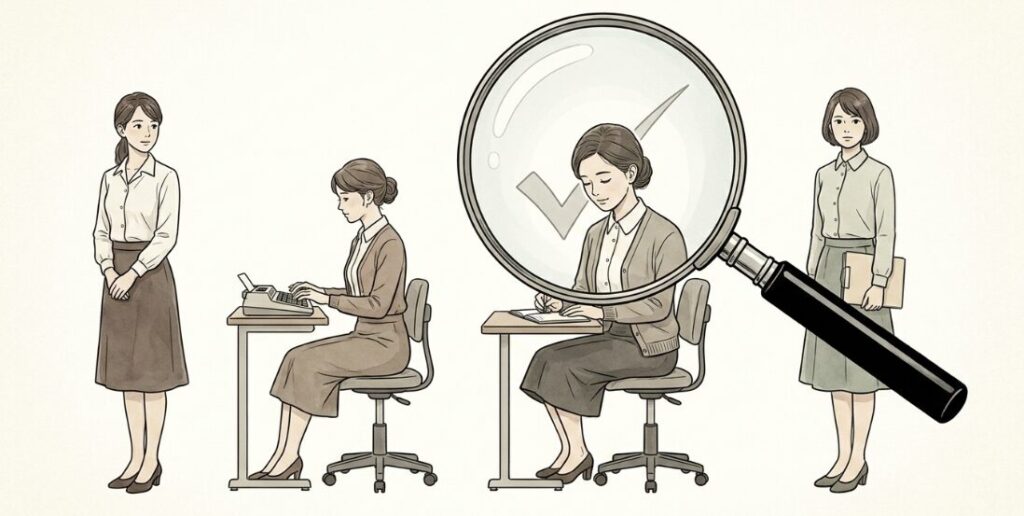 派遣社員が複数の職場で目撃した視線トラブルの共通点