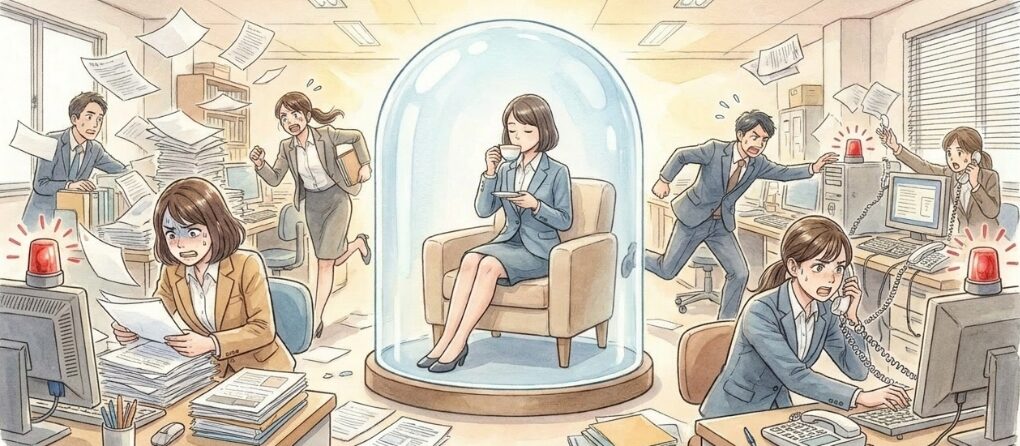 自己防衛ばかりでイライラさせる