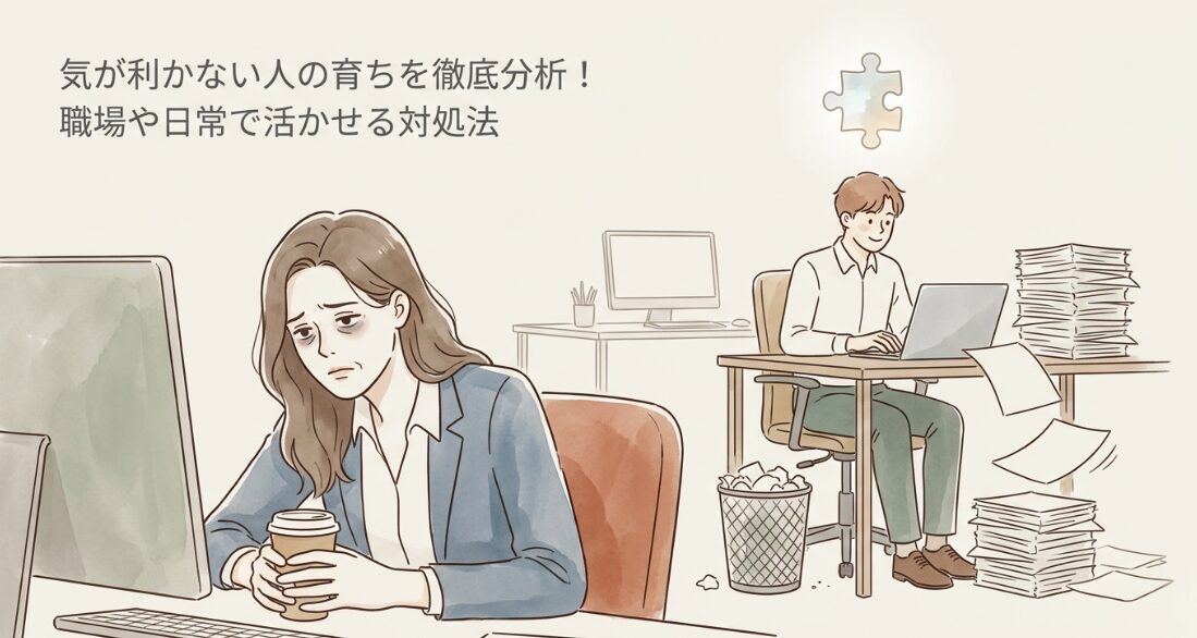 気が利かない人の育ち