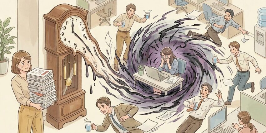 なぜ仕事中に泣く人に振り回されるのか