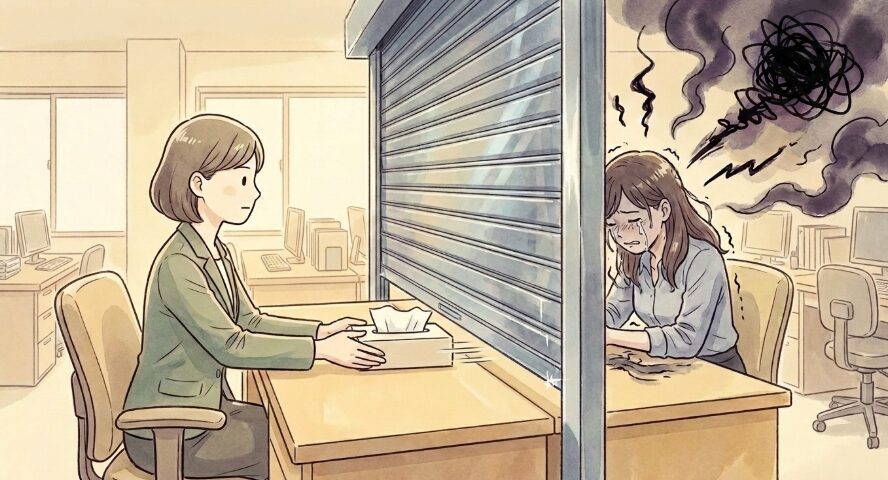 目の前で泣かれたときのスマートなかわし方